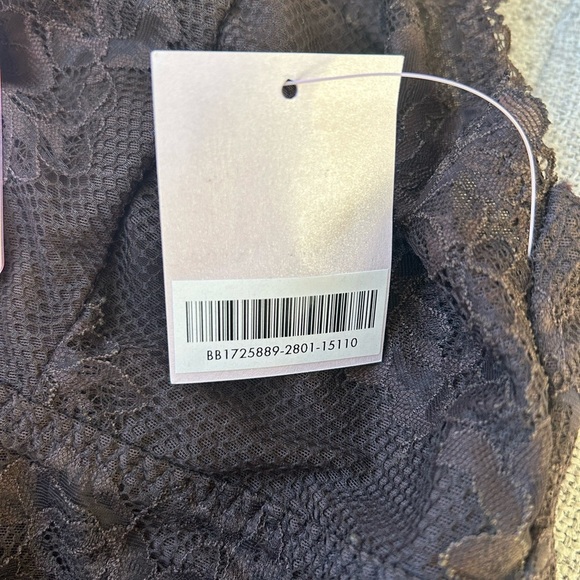 Savage X Fenty Honey Cocoa Lace‎ Longline Bralette Top Size 2XL - Picture 7 of 9